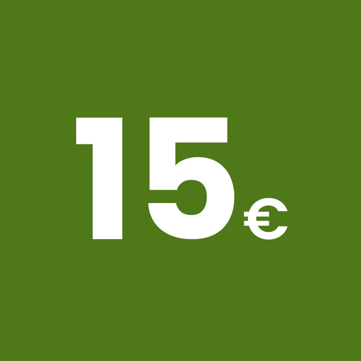 15€ Wertgutschein